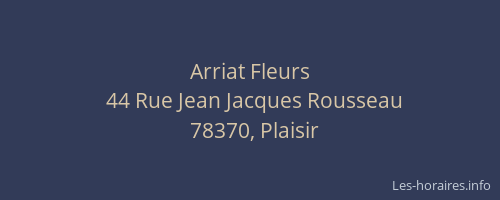 Arriat Fleurs