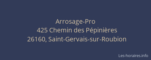 Arrosage-Pro