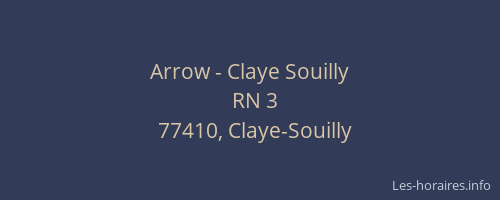 Arrow - Claye Souilly