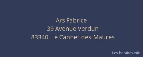 Ars Fabrice