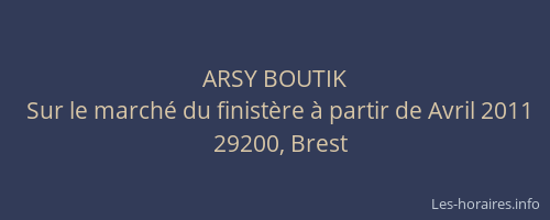 ARSY BOUTIK