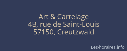 Art & Carrelage