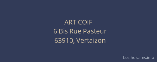 ART COIF