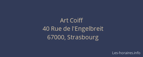 Art Coiff