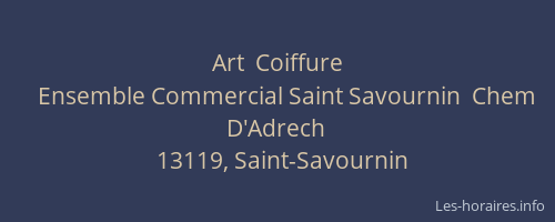 Art  Coiffure