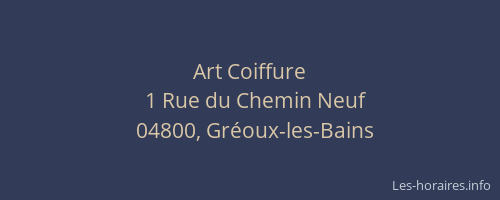 Art Coiffure