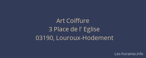 Art Coiffure