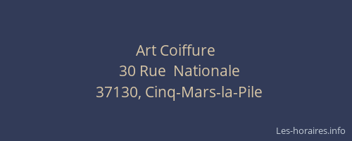 Art Coiffure