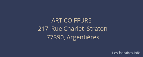 ART COIFFURE