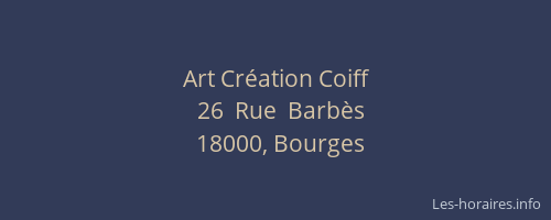 Art Création Coiff