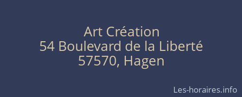 Art Création