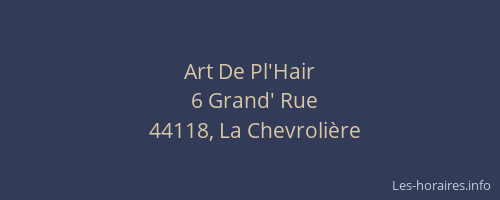 Art De Pl'Hair