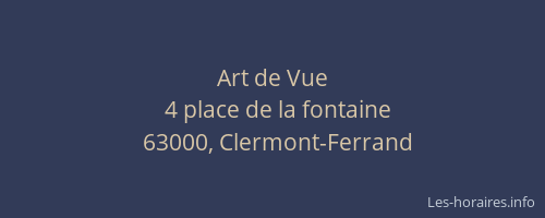 Art de Vue