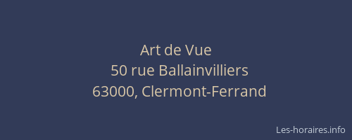 Art de Vue