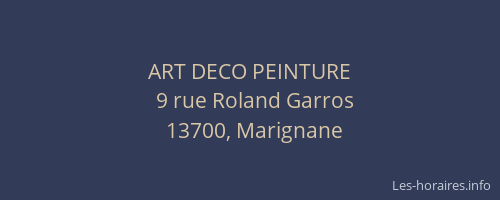 ART DECO PEINTURE