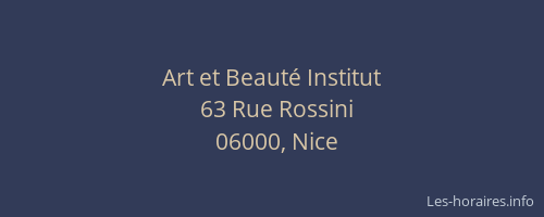 Art et Beauté Institut