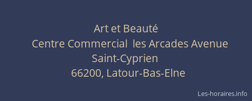 Art et Beaut&eacute;