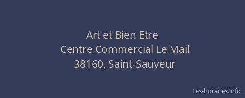 Art et Bien Etre