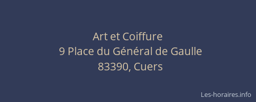 Art et Coiffure