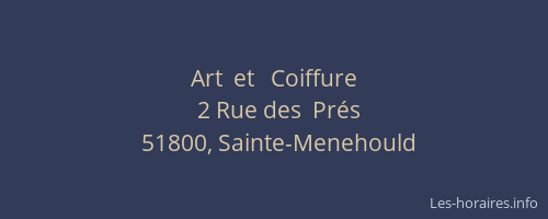 Art  et   Coiffure