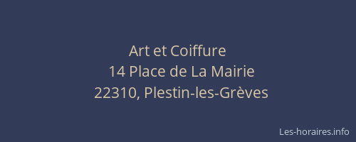 Art et Coiffure