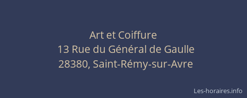 Art et Coiffure