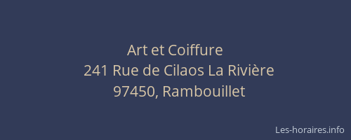 Art et Coiffure