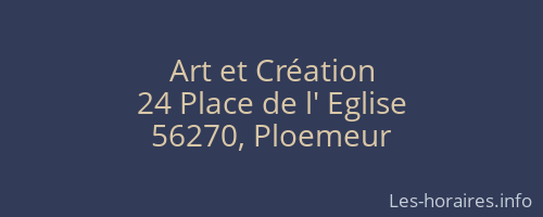 Art et Création