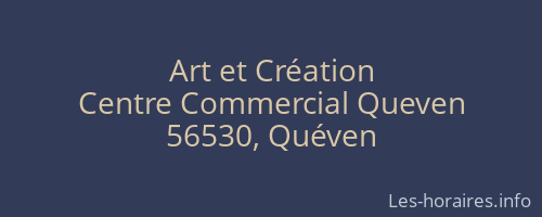 Art et Création