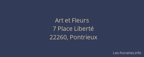 Art et Fleurs