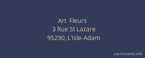 Art  Fleurs
