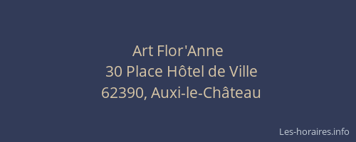 Art Flor'Anne