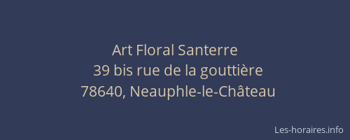 Art Floral Santerre