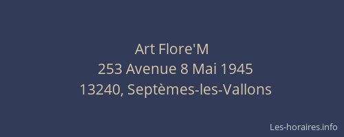 Art Flore'M