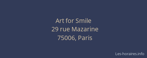 Art for Smile
