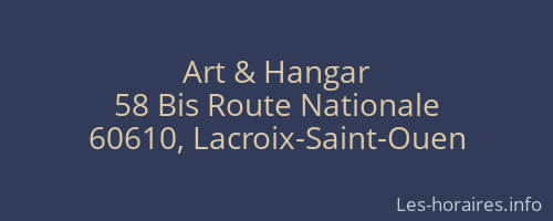 Art & Hangar
