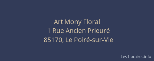 Art Mony Floral