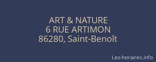 ART & NATURE