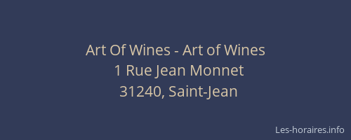 Art Of Wines - Art of Wines