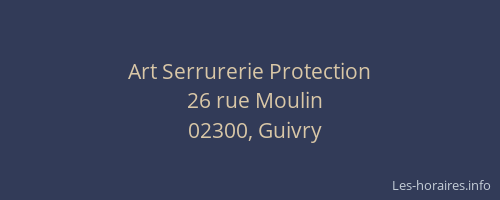Art Serrurerie Protection