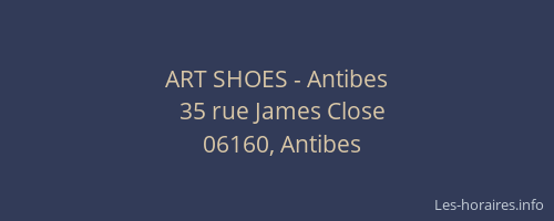 ART SHOES - Antibes