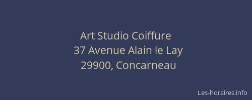 Art Studio Coiffure