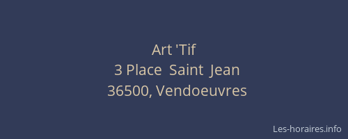 Art 'Tif