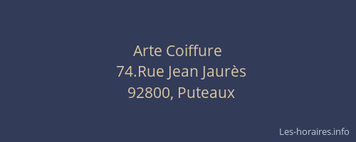 Arte Coiffure