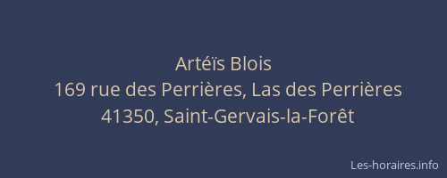 Artéïs Blois