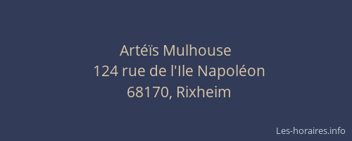Artéïs Mulhouse