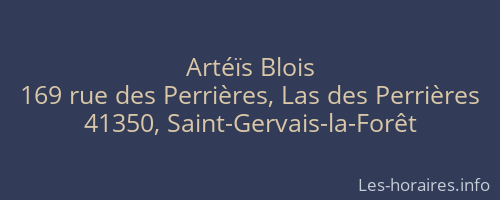 Artéïs Blois