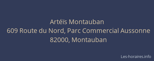 Artéïs Montauban