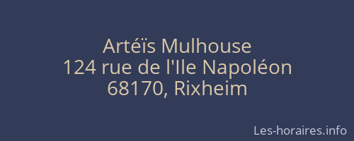 Artéïs Mulhouse