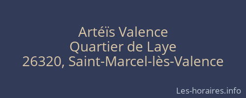 Artéïs Valence